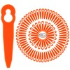 Pack of 120 Replacement Plastic Blades, Compatible with Stihl Polycut