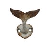 Fyne-Finds Metal Wall Hook Whale Nautical Fish Tail Hook Scarf