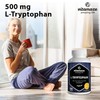 L-Tryptophan High Dose, 500 mg per Capsule, Vegan (Vegetable Fermented),
