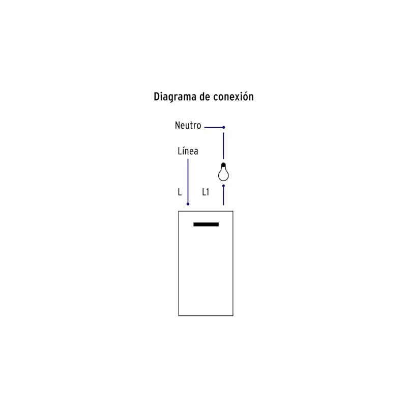 Volteck Apdo15 Placa Armada Negra Interruptores Sencillos Línea Lisboa