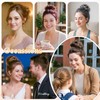 Purplelf Messy Bun Hair Piece, Claw Clip Bun Hair Pieces