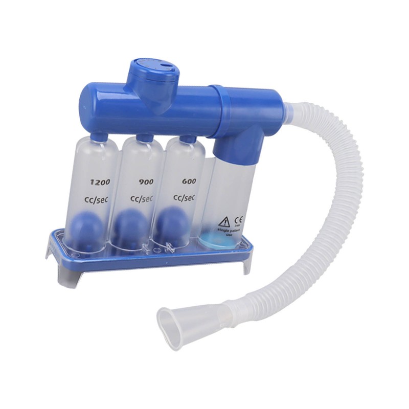 Respiratory Trainer Deep Breathing Lung Exerciser 3 Ball Inhaling Breath