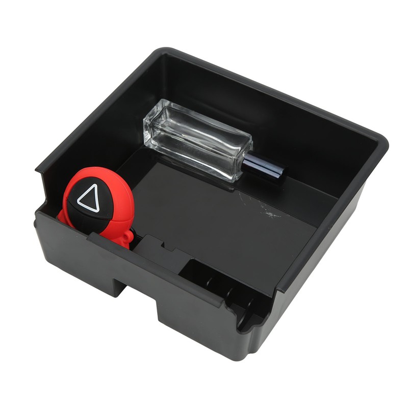 Center Console Storage Tray ABS Armrest Organizer Box Cubby Drawer