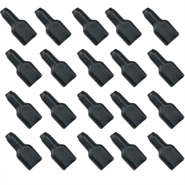 CHENJIN 20PCS Power Connector Rubber Sleeve High Current Male and