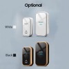 Self-Powered Doorbell Wireless Doorbell Waterproof Smart Doorbell with 36 Melodies