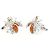 Bees Beekeeper Metal Cufflinks Cuff Links