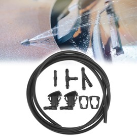 X AUTOHAUX Car Front Windshield Washer Nozzles Kit Replacement 68260443AA