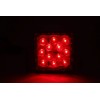 Maxxhaul 70429 Trailer Hitch Cover With 12 Leds Brake Light,