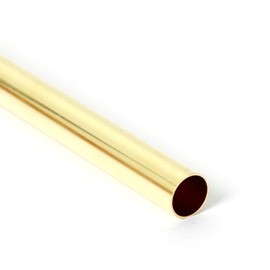 Increased Fire Brass Pipe Outer Diameter 0.5mm Inner Diameter 11mm Wall Thickness 0.5mm Length 240mm Brass Round Tube Seamless Straight Pipe Tube