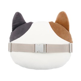 Ribuhaito 17901-10 Neck Cushion, Lilaca, Mikeneko's Yuzu (Total Length: Approx. 10.2 inches (26 cm), Character Cute Car