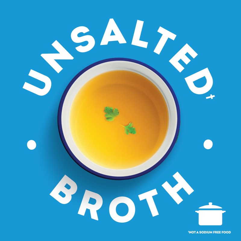 SWANSON S 100% Natural Unsalted Chicken Broth, 32 oz Carton