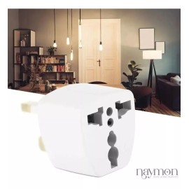 Naymon Clavija Convertidor Toma Corriente Viaje Americana Mexico