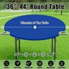 misaya 2 Packs Round Spandex Tablecloths, Stretch Elastic Tablecloth Cover
