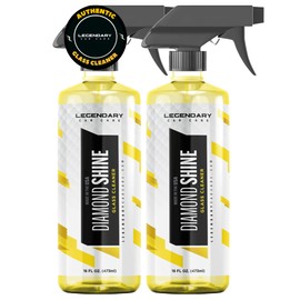 Legendary Car Care Legendary Glass Cleaner 16oz (2 Pack) - Auto Window Cleaner Spray for Car Windows & Windshield - No Streaks, Ammonia-Free, Tint Safe - Interior/Exterior Use