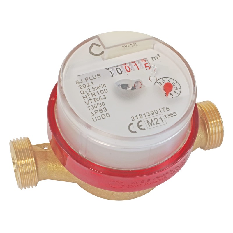 Somatherm For You 104520502 Division Meter for Hot Water R100,