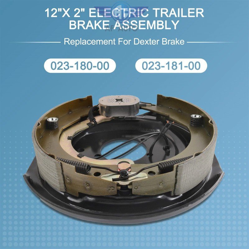 Afauto2016 Electric Trailer Brake 12" x 2" assembly pair set