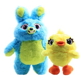 suliutoys 2 Pack Story Stuffed Animals Bunny and Ducky Plush Toys, Soft Doll Best Kids Birthday Gift (Bunny and Ducky)