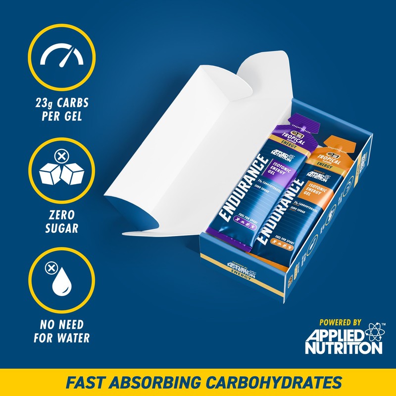 ISOTONIC | Caffeine Free Energy Gels | Performance-Enhancing Formula |