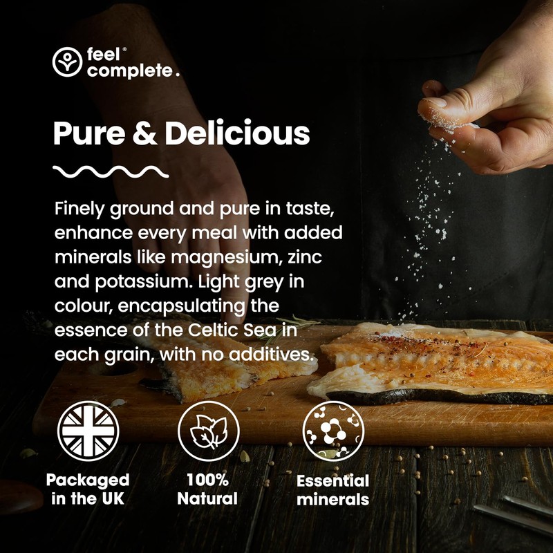 Feel Complete | 400g Fine & Dry Celtic Sea Salt