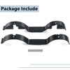 Maleonn 2Pcs RC Fender Flares Plate Inner Fender Liner Mud