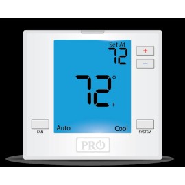 PRO1 T751 Universal Thermostat 1/2" NPT Plastic HVAC Control