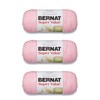 Bernat Super Value Yarn, 3 Pack, Baby Pink 3 Count