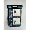 HP 2 pack OEM HP 56 & 57 SET black