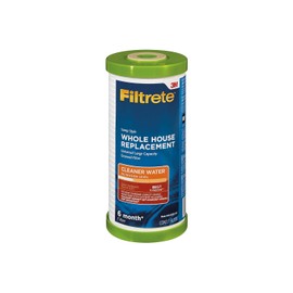 Filtrete Large Capacity Whole House Grooved Replacement Water Filter 4WH-HDGR-F01, 1-Pack, for use with 3WH-HD-S01 System