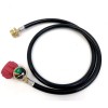 Firedisc 4 Ft. Conversion Lp Adaptor Hose With Gauginator