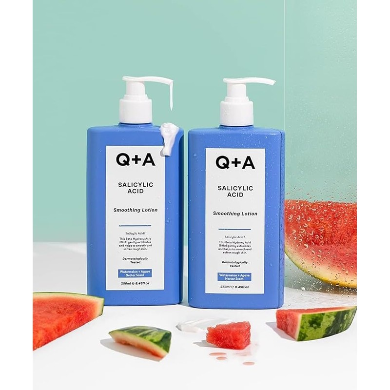 Q+A Salicylic Acid Smoothing Body Lotion Duo 2 x 250ml