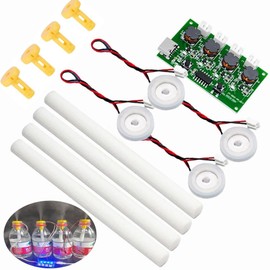 Four Spray Humidifier Module Type-C USB Mini Humidifier DIY Kits Mist Maker and Driver Board 4 Fogger Atomization Film Atomizer Sheet Oscillating