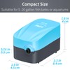 Pawfly Aquarium 15-40 GPH Compact Air Pump Quiet Oxygen Aerator