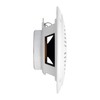 5-inch Water Resistant Outdoor Speakers, Dual Cone, 25W Peak Power,