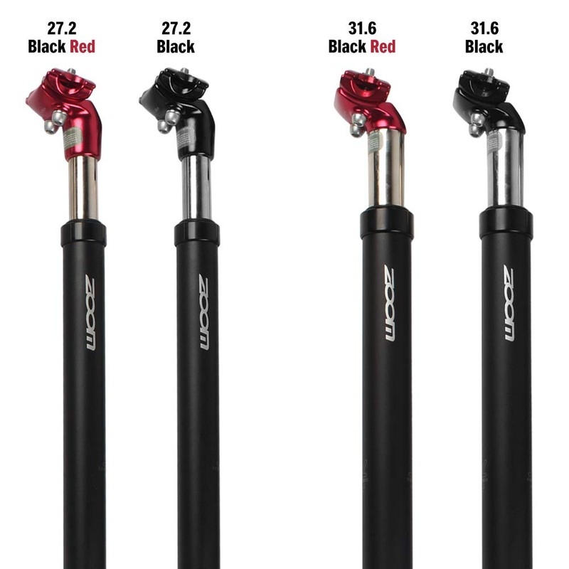 Lixada Spring-loaded bicycle seat post, 31.6 x 350 mm /