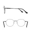 RB.Pilot Classic Round Polygon Reading Glasses for Men Women Light