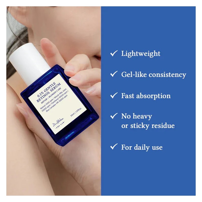 Dr. Althea 0.1% Gentle Retinol Serum 30ml Todo Tipo De