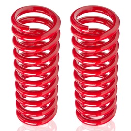 THOCAC Heavy Duty Front Coil Springs for 1983-1997 Ford Ranger - Upgrate 1.5" Lift/Leveling Coil Springs Kit 2Pcs, Red