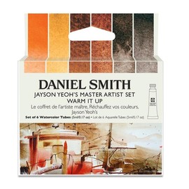 Daniel Smith Jayson Yeoh Master Artist Warm It Up Extra Fine Watercolour Paint (Pack of 6)