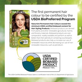 Naturtint Permanent Hair Colour Gel 5WB Radiant Copper Brown, Plant Enriched, Ammonia Free, Long Lasting Grey Coverage and Radiant Colour, Nourishment and Protection