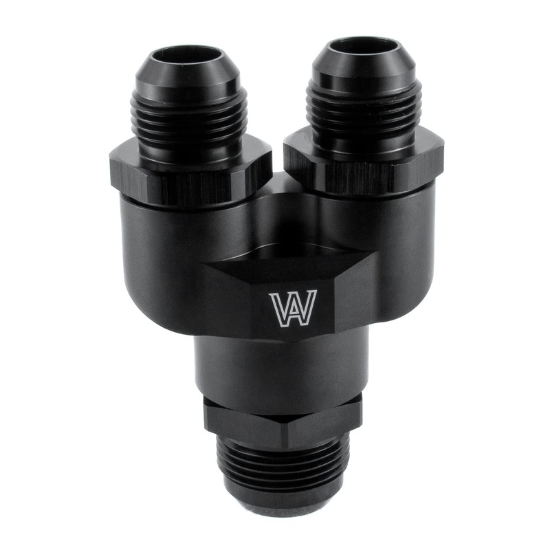 KUNTAUTOS Y Block Adapter Fittings -16 AN Male to Parallel