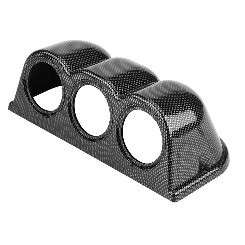 Car Universal 52mm Triple 3 Hole Mount Holder Dash Gauge