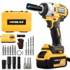 MITOOL KIT Cordless Electric Impact Wrench Gun 1/2'' High Power
