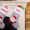 DIBSIES DIY Creative Expressions Stocking with Personalization Kit (Santa)