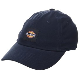 Dickies Men's Washed Canvas Baseball Cap, Dark navy blue