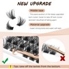 Lash Clusters DIY Eyelash Extensions 144 Pcs Cluster Eyelash Extensions