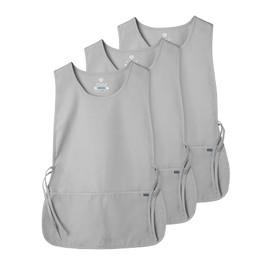 Adar Uniforms Universal Cobbler Apron 3 Pack - Unisex - 7023 - Silver Gray - X