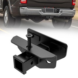 BUNKER INDUST Rear Trailer Hitch Receiver - Fit for 2003-2018/2019-2021 Dodge Ram 1500/2003-2013 Ram 2500 3500, 2 Inch Class 3 Towing Hitch