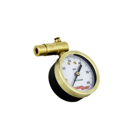 Accu-Gage by Milton Presta Valve Bike Tire Pressure Gauge with Bleeder Valve, for 0-60 PSI - ANSI Certified