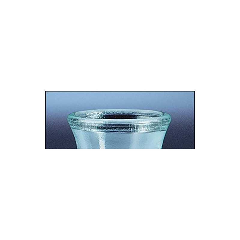 Glass Communion Cup with Beveled Lip