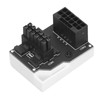 12VHPWR 180 Degree Angled Adapter 450W RVS Type Reverse 12
